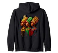 Patrones tradicionales coloridos para mujeres africanas Sudadera con Capucha