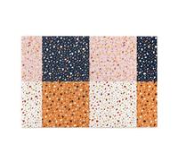 Patrones vectoriales de terrazo sin Costuras, Rompecabezas de 1000 Piezas, Rompecabezas de Madera para Toda la Familia, decoración de Pared para Adultos y Adolescentes.