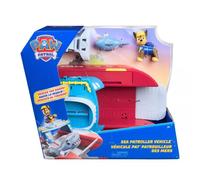 Paw Patrol Patrulla Canina - Sea Patroller con Figura de Chase y de Tiburón, Barco de Rescate con 2 Modos de Vigilancia - Patrulla Canina Juguetes - Regalo Niño 3 años + - Juguetes Niños 3 años