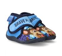 CERDÁ LIFE'S LITTLE MOMENTS - Zapatillas Casa Niño Velcro Divertidas Forma de Bota de Patrulla Canina con Interior 100% Algodon y Suela Antideslizante - Licencia Oficial Nickelodeon