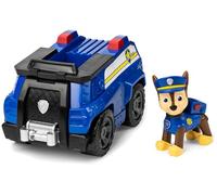 PAW Patrol PATRULLA CANINA - COCHE POLICÍA Y FIGURA CHASE - Coche de 15 cm con 1 Figura Chase - Patrulla Canina Juguetes - 6069059 - Juguetes Niños 3 Años +