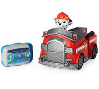 PAW Patrol PATRULLA CANINA - COCHE TELEDIRIGIDO DE MARSHALL - Coche RC Marshall con 2 Direcciones, 2.4GHZ hasta 76m - Patrulla Canina Juguetes - 6054195 - Juguetes Niños 3 Años +
