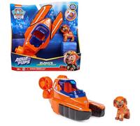 PATRULLA CANINA - Coche Transformable Langosta con Figura de Acción Zuma Coleccionable Aqua Pups - 6066143 - Patrulla Canina Juguetes - Juguetes Niños 3 Años +
