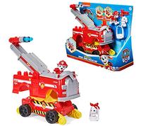 PATRULLA CANINA - COCHE TRANSFORMABLE RISE & RESCUE + FIGURA MARSHALL - Coche de Juguete Transformable con Figura de Marshall y Accesorios de la Patrulla Canina - 6063638 - Juguetes Niños 3 Años +