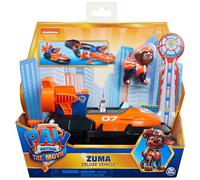 PATRULLA CANINA - COCHE ZUMA PATRULLA CANINA LA PELÍCULA - Coche Transformable Deluxe de la Película Patrulla Canina Zuma y 1 figura de Zuma - 6061910 - Juguetes Niños 3 Años +