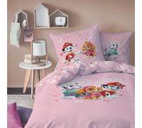 Patrulla Canina Conjunto de cama infantil, algodón, funda de almohada cuadrada. Talla Cama 90cm (140x200cm). Color Otros