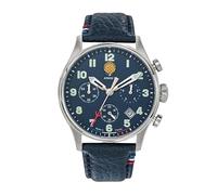 Patrulla Canina de Francia Reloj Athos 7 - Cronógrafo - Cuero Azul Marino