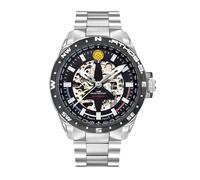 Patrulla Canina de Francia Reloj Athos 8 - Automático Esqueleto - Acero Negro, azul marino