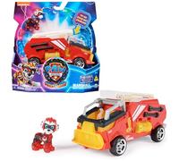 Patrulla Canina - Figura Marshall Y Coche Juguete con Luces Y Sonidos DE LA SUPERPELÍCULA - 6067509 - Juguetes Niños 3 Años + - Patrulla Canina Juguetes - Regalo Niño 3 años +