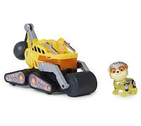 Patrulla Canina - Figura Rubble Y CAMIÓN DE CONSTRUCCIÓN con Luces Y Sonidos DE LA SUPERPELÍCULA - 6067511 - Juguetes Niños 3 Años + - Patrulla Canina Juguetes - Regalo Niño 3 Años +