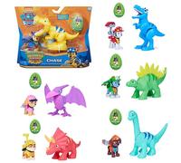 Patrulla Canina-Figuras De Acción Dino Rescue Paw Patrol-Pack 1 Dino Rescue + 1 Figuras Personaje Patrulla Canina + 1 Huevo Dinosaurio Misterioso - Modelo Aleatorio - 6058512 - Juguetes Niños 3 Años +