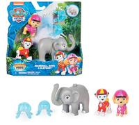 PATRULLA CANINA - FIGURAS DE ACCIÓN JUNGLE PUPS: Figura Marshall, Skye y Elephant con Lanzador de Proyectiles - Patrulla Canina Juguetes - 6068630 - Juguetes Niños 3 Años + Regalo Niño 3 Años +