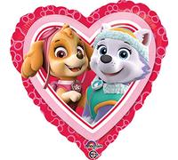 Patrulla Canina - Globo corazón, color rosa (Anagram 34302-01)