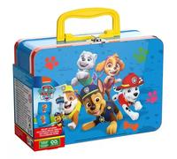 Patrulla Canina: juego de memoria en caja metálica