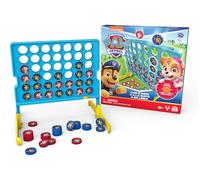 Patrulla Canina - Juego de Mesa 4 en Raya Paw Patrol para 2 Jugadores con Chase y Marshall - Patrulla Canina Juguetes - Juguetes Niños 4 Años + - Regalo Niño 4 Años +