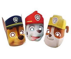 Patrulla Canina - Máscaras con goma para sujetar (Amscan 999145)