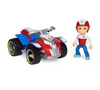 Patrulla Canina - Moto Juguete Quad + Figura Ryder - Quad de Rescate con 1 Figura Ryder Patrulla Canina - 6061907 - Juguetes Niños 3 Años +