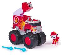 Patrulla Canina - Pack Figura Marshall Rescue Wheels y Camión Bomberos Lanza Proyectiles - Patrulla Canina Juguetes - 6069306 - Juguetes Niños 3 años + - Regalo Niño 3 años +