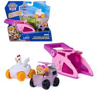 Patrulla Canina - Pack Pup Squad Racers Lanzador con 2 Vehículos: Helicóptero Skye y Chickaletta - Patrulla Canina Juguetes - Regalo Niño 3 años + - Juguetes Niños 3 años + - Paw Patrol