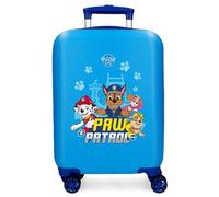 Patrulla Canina Paw Patrol Always Heroic Maleta de Cabina Azul 33x50x20 cms Rígida ABS Cierre de combinación Lateral 28,4L 2 kgs 4 Ruedas Dobles Equipaje Mano