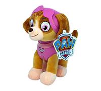 PATRULLA CANINA (PAW PATROL) - PELUCHE PERSONAJE SKYE, COCKER SPANIEL EXPERTA EN VOLAR (26CM DE PIE) CALIDAD SUPER SOFT - COLOR ROSA -