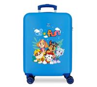 Patrulla Canina Paw Patrol Playful Maleta de cabina Azul 38x55x20 cms Rígida ABS Cierre de combinación lateral 34L 2,66 kgs 4 Ruedas Dobles 0