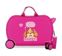 Patrulla Canina Paw Patrol Playful Maleta Infantil Rosa 45x31x20 cms Rígida ABS 24,6L 1,8 kgs 4 Ruedas Equipaje Mano
