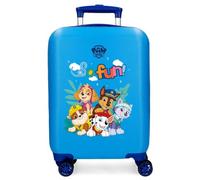 Patrulla Canina Paw Patrol So Fun Maleta de Cabina Azul 33x50x20 cms Rígida ABS Cierre de combinación Lateral 28,4L 2 kgs 4 Ruedas Dobles Equipaje Mano