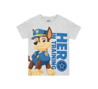 Patrulla Canina Ropa | Camisetas Niño Manga Corta | Chase Camiseta Niño | Gris 18-24 Meses