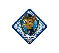 Patrulla Canina Spain LPC103 Niño a Bordo Pegatina, Azul