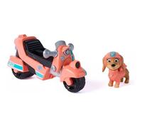 Paw Patrol Patrulla Canina Liberty y Moto Juguete de Rescate +3 años | Moto de juguete de rescate 15 cm y figura Liberty para recrear las aventuras de Patrulla Canina. Para niños desde 3 años.