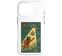 Patrulla de Hierba gatera intergaláctica Gato Espacial Aventura Secuestro Carcasa para iPhone 16 Pro