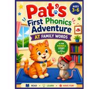 Pat's First Phonics Adventure: AT Family Words and Blending Practice for Beginning Readers (Ages 3-6)