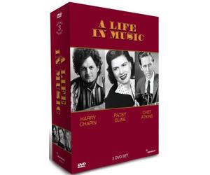 Patsy Cline, Harry Chapin And Chet Atkins - A Life In Music [DVD] [Alemania]