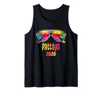 Pattaya 2026 Gafas de Sol Outfit Pattaya 2026 Camiseta sin Mangas