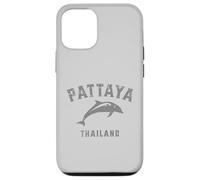 Pattaya Thailand - Delfín Saltando con diseño Envejecido Carcasa para iPhone 12/12 Pro