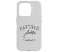Pattaya Thailand - Delfín Saltando con diseño Envejecido Carcasa para iPhone 15 Pro
