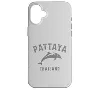 Pattaya Thailand - Delfín Saltando con diseño Envejecido Carcasa para iPhone 16 Plus