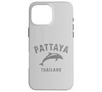 Pattaya Thailand - Delfín Saltando con diseño Envejecido Carcasa para iPhone 16 Pro MAX
