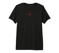 PATTEÉ Cruz Templar Caballeros Crusader Orden DE LA Cruz ROJA Camiseta Premium