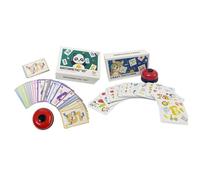 Pattern Matching Board Game, Parent Child Toy, Interactive Card Game with Ringing Bell, Educational Learning Plaything, Family Fun Activity with Easy Play, Plaything Use for Children Boys Girls