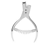 Pattern Notcher Zinc Alloy Iron Plating Tailor Sewing Pliers Sturdy Garment Pattern Marking Tool for Professional Tailors and Designers Silver 10.5x7cm