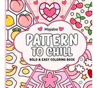 Pattern to Chill Bold and Easy Coloring Book: Cute and Cozy Coloring Designs for Adults and Teens Featuring Simple Patterns and Mandalas for Relaxation (Christmas Coloring Book for Adults)