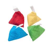 Pattern Weights For Sewing - 4 Piece Triangle Fabric Cutting Weights With Handle | Soft Paperweight Set For Quilting Crafting Dressmaking | Reusable Sewing Pattern Holders F́or Beginners Professionals