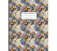 Patterns Composition Notebooks, 200 Pages, 8.5" x 11" , Ruled Paper, A Delicate Ceramic Pattern Covers (Pattern Designs, 200 Pages, 8.5" x 11")