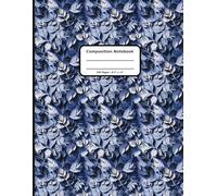 Patterns Composition Notebooks, 200 Pages, 8.5" x 11" , Ruled Paper, A Delicate Paper Spring Leaves Pattern Covers (Pattern Designs, 200 Pages, 8.5" x 11")