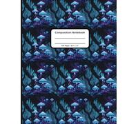 Patterns Composition Notebooks, 200 Pages, 8.5" x 11" , Ruled Paper, A Midnight Forest Pattern Covers (Pattern Designs, 200 Pages, 8.5" x 11")