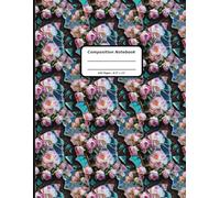 Patterns Composition Notebooks, 200 Pages, 8.5" x 11" , Ruled Paper, A Shattered Mirror Pattern Covers (Pattern Designs, 200 Pages, 8.5" x 11")