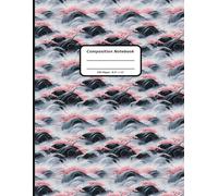 Patterns Composition Notebooks, 200 Pages, 8.5" x 11" , Ruled Paper, A Zen Rock Garden Pattern Covers (Pattern Designs, 200 Pages, 8.5" x 11")