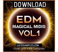 PATTERNS Music Production EDM Magical Midis Vol. 1 - Más de 100 melodías Midi para producción de electroerosión | Download